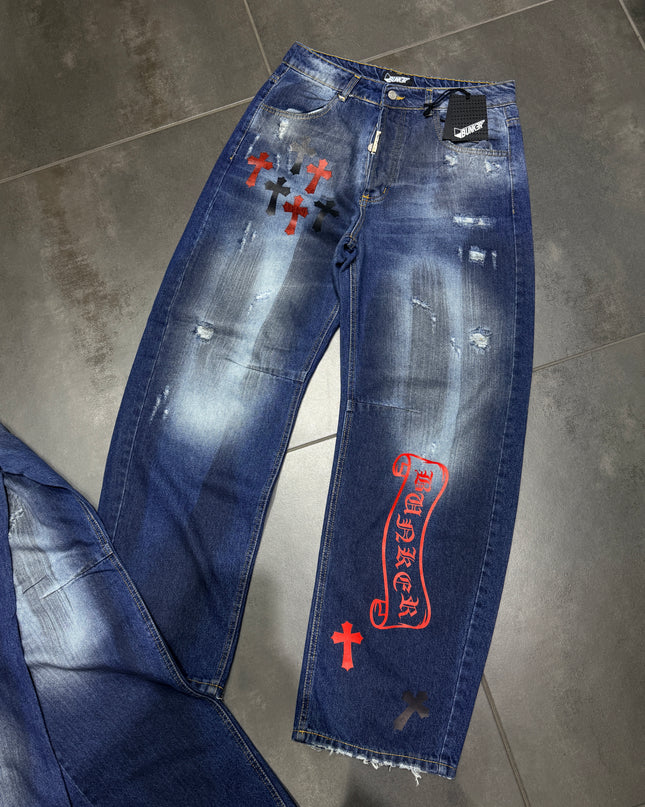 Jeans Uomo Bunker Croci 103