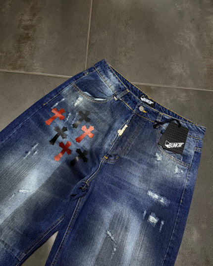 Jeans Uomo Bunker Croci 103