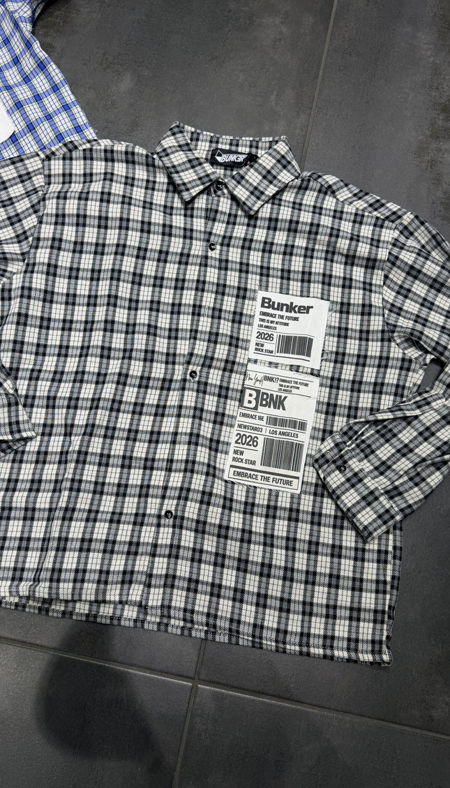 Camicia Uomo Bunker Quadri 130