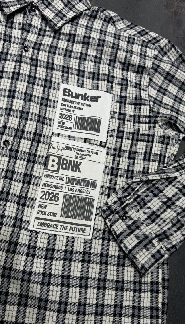 Camicia Uomo Bunker Quadri 130