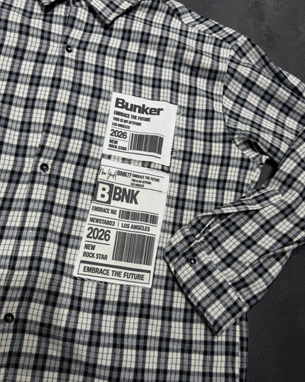 Camicia Uomo Bunker Quadri 130
