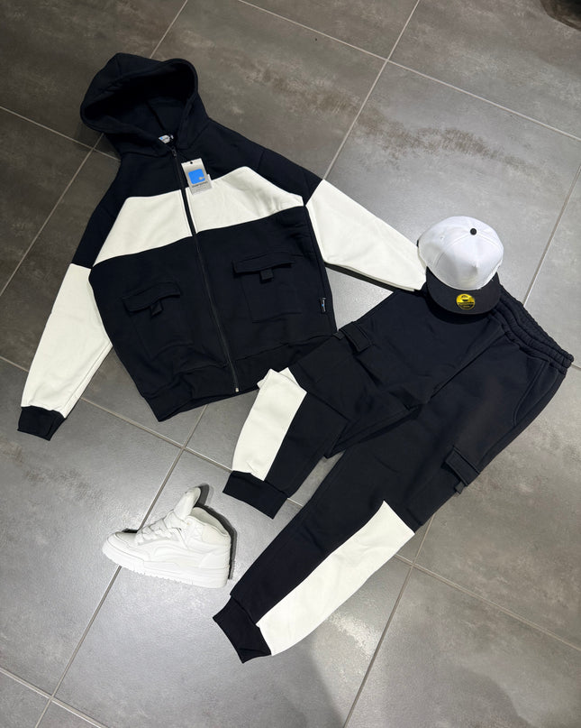 Completo Tuta Uomo Taglie Forti Pocket