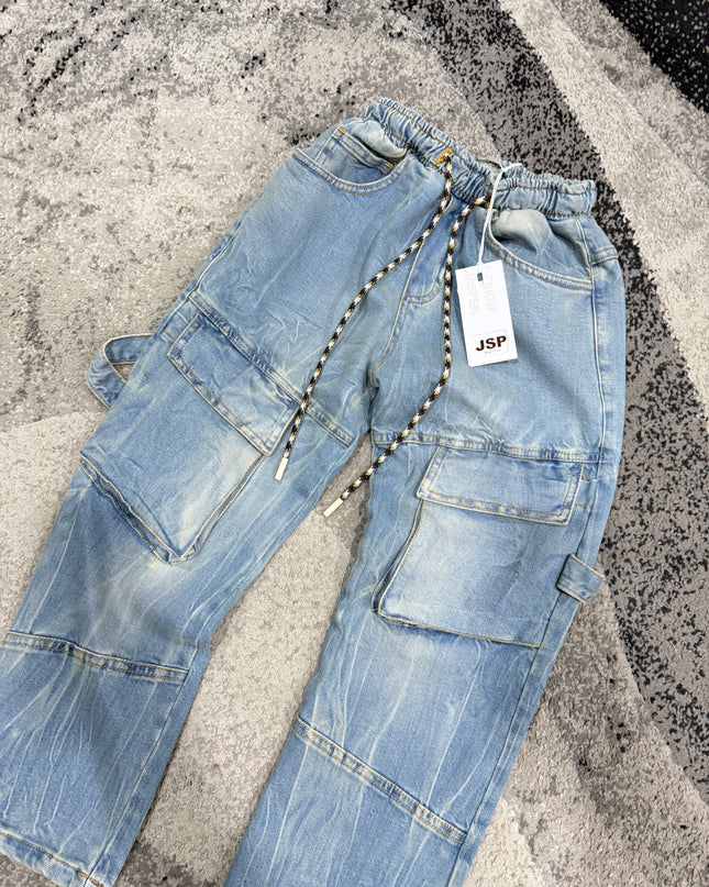 Jeans Bambino con Elastico Jasper Multipocket