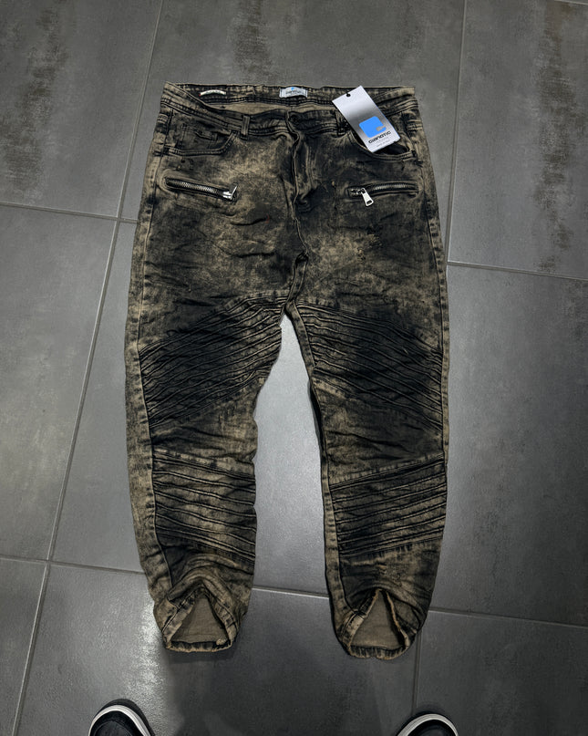 Jeans Uomo Cianotic Biker Burn