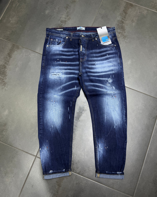Jeans Uomo Cianotic Taglie Forti N4 Blue