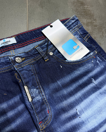 Jeans Uomo Cianotic Taglie Forti N4 Blue