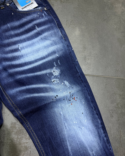 Jeans Uomo Cianotic Taglie Forti N4 Blue