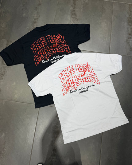 T-Shirt Cianotic Taglie Forti Risk