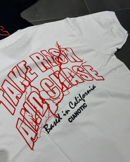 T-Shirt Cianotic Taglie Forti Risk