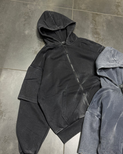 Felpa Uomo In Cotone Zip BM179
