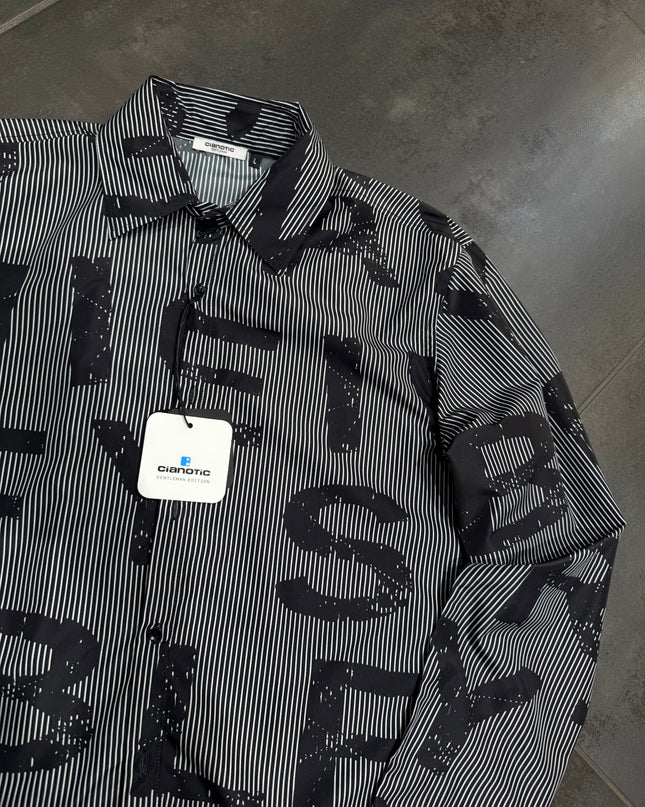 Camicia Uomo Fashion Collection Cnt Riga Queen