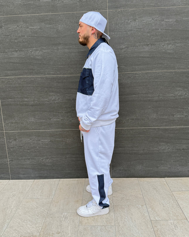 Completo Uomo Taglie Forti Reset Polo Zip