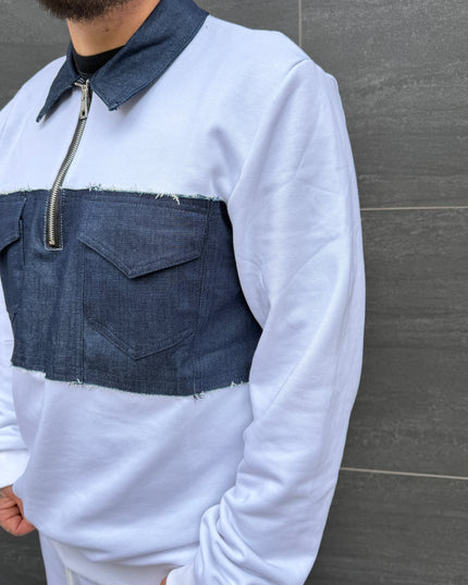 Completo Uomo Taglie Forti Reset Polo Zip