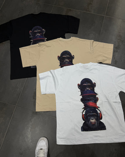 T-Shirt Uomo Taglie Forti Keymore Monkey