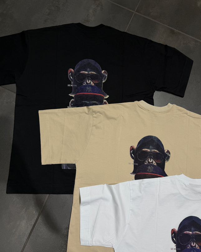 T-Shirt Uomo Taglie Forti Keymore Monkey