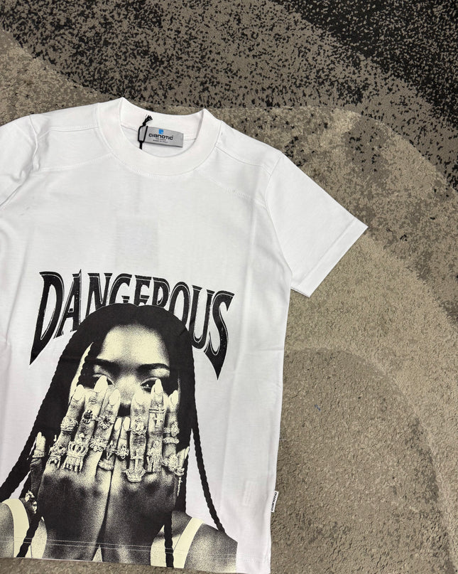 T-shirt Bambino Cotone Cnt Dangerous