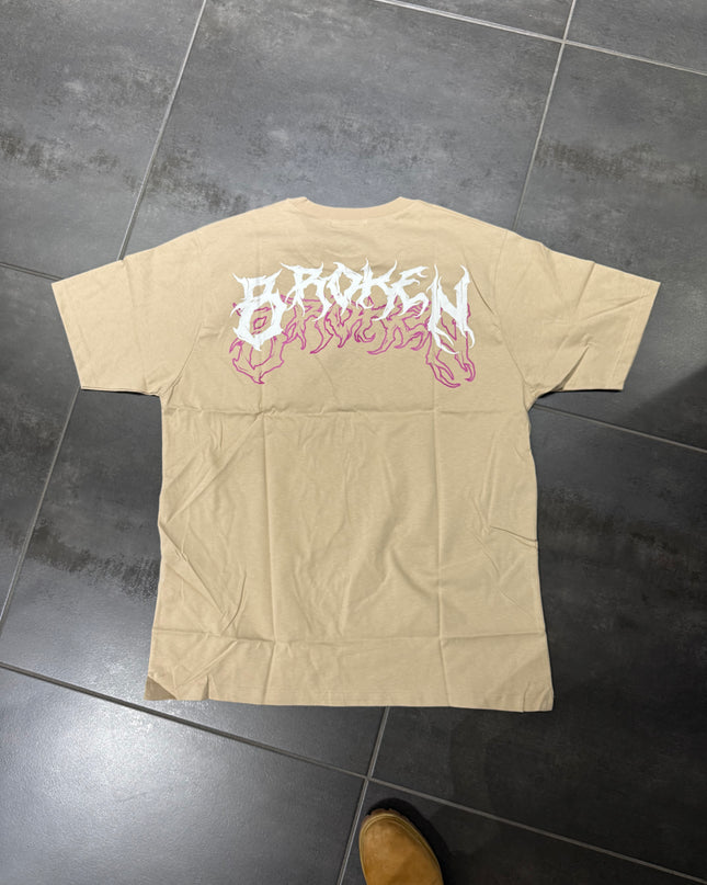 T-Shirt Uomo Cotone Calibrato 2XL  a 5XL Broken