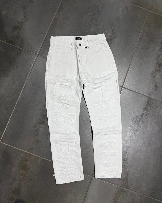Jeans Uomo Taglie Forti The Bravery Ripped Basic
