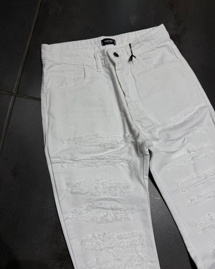 Jeans Uomo Taglie Forti The Bravery Ripped Basic