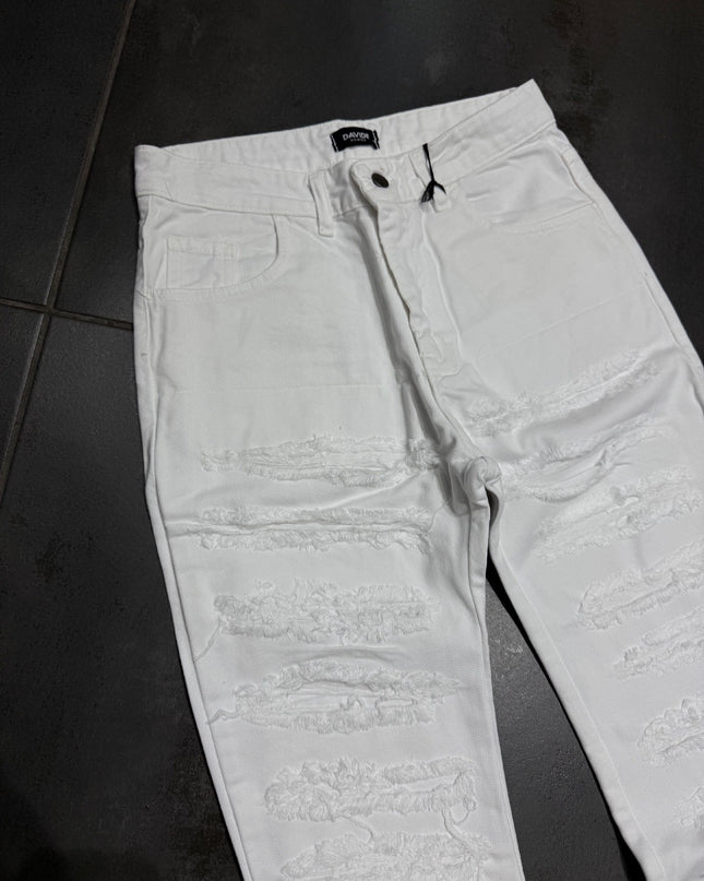 Jeans Uomo Taglie Forti The Bravery Ripped Basic