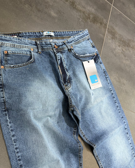 Jeans Uomo Taglie Forti MSP4 Blue