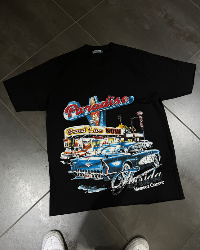 T-Shirt Uomo Taglie Forti Cianotic Paradise