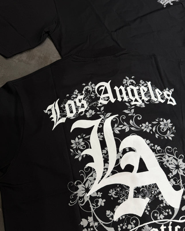 T-Shirt Uomo Taglie Forti Cianotic L.A Max