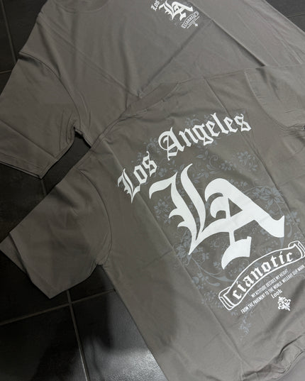 T-Shirt Uomo Taglie Forti Cianotic L.A Max
