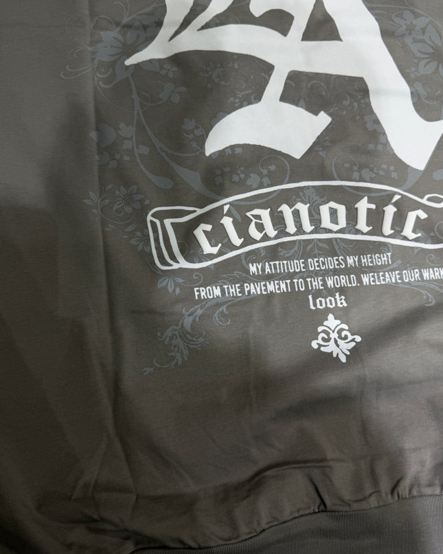 T-Shirt Uomo Taglie Forti Cianotic L.A Max