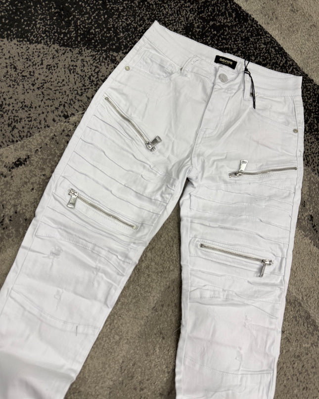 Jeans Bambino Skinny 1006 WHITE