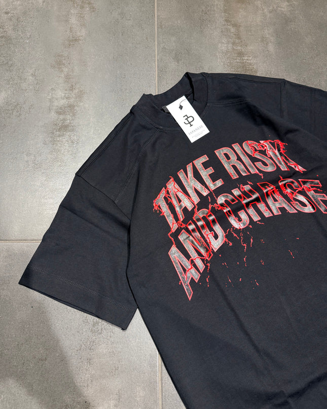 T-Shirt Uomo Cotone Taglie Forti T.Hall Take Risk
