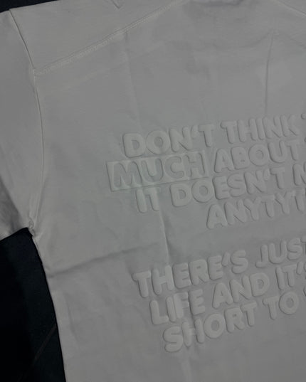 T-Shirt Uomo T.Hall Scrittura Gonfiata