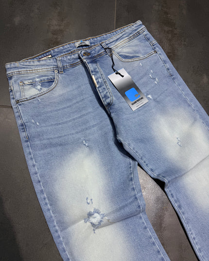 Jeans Uomo Taglie Forti Cnt Baggy 401