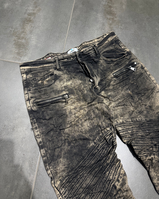 Jeans Uomo Cianotic Biker Burn