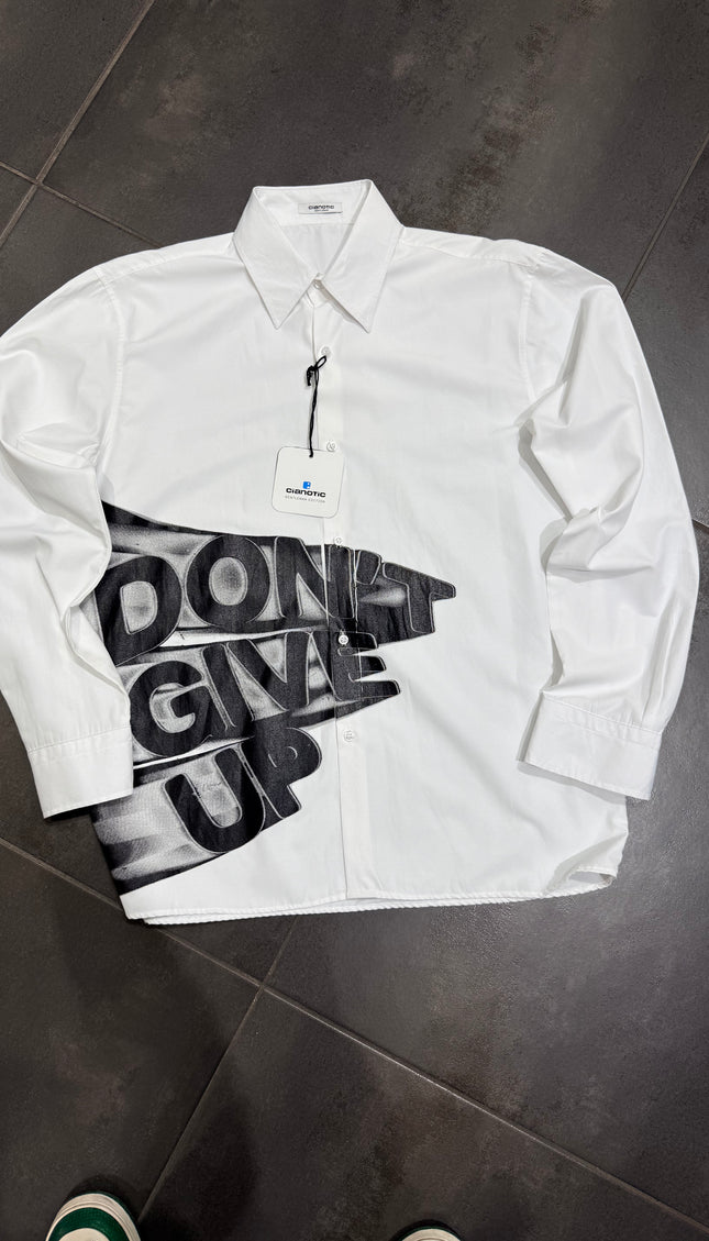 Camicia Uomo CNT DON'T GIVE UP