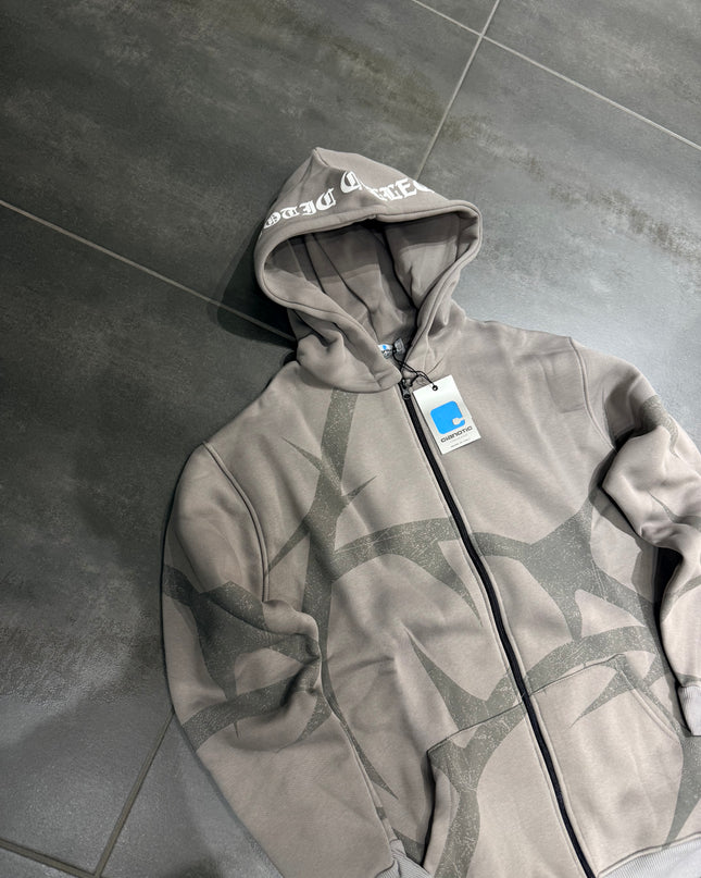 Felpa Uomo Taglie Forti CNT Zip Waves